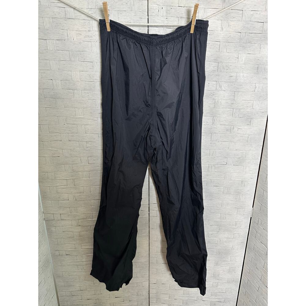 L.L. Bean men’s rain pants all leather wear over pants thin lightweight Gorpcore